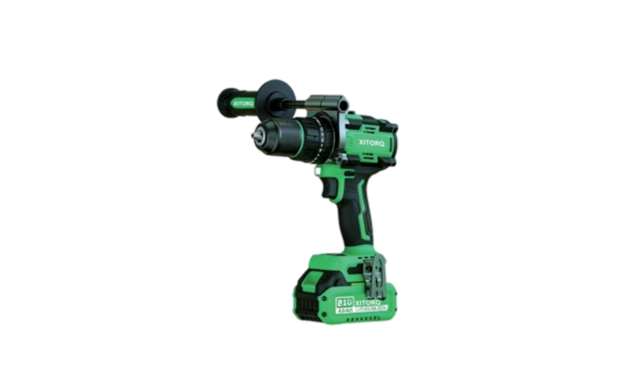 XJ.617 21V Lithium-Ion børsteløs hammerbor/driver (heavy-duty) — 170N·m dreiemoment, 3-trinns