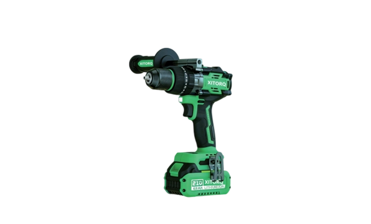 XJ.615 21V Lithium-Ion børsteløs hammerbor/driver — 140N·m dreiemoment, hammer/bor med dobbel modus